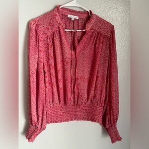 Maison de Amelie Pink Boho Top Medium